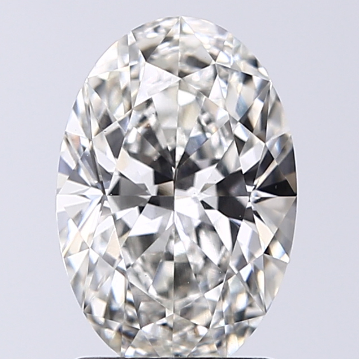1.54 Carat H-VS1 Ideal Oval Diamond
