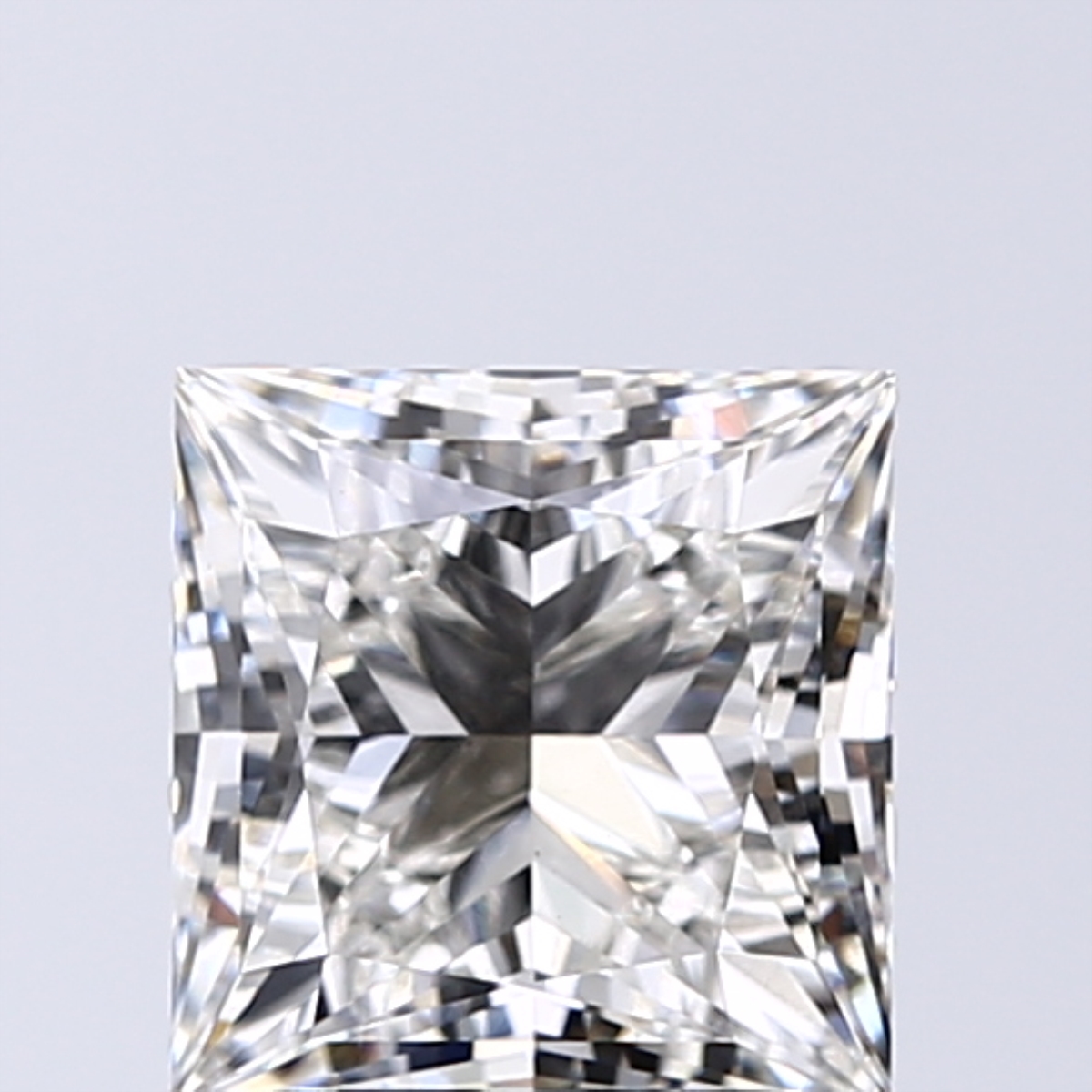 2.01 Carat H-VS1 Ideal Princess Diamond