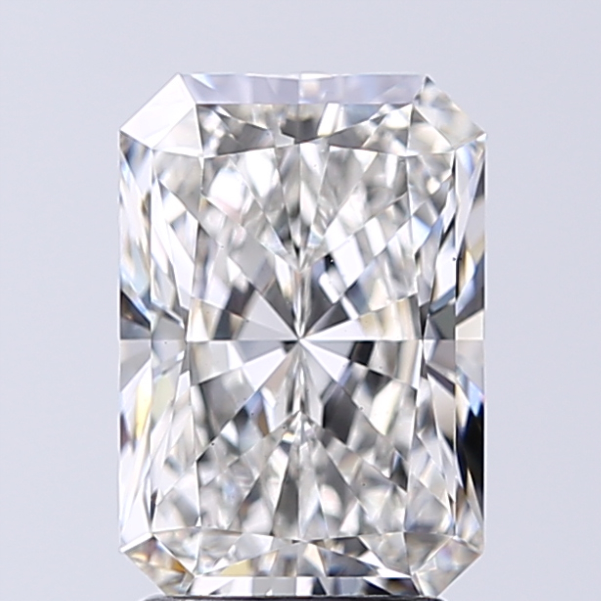 2.50 Carat G-VS2 Ideal Radiant Diamond