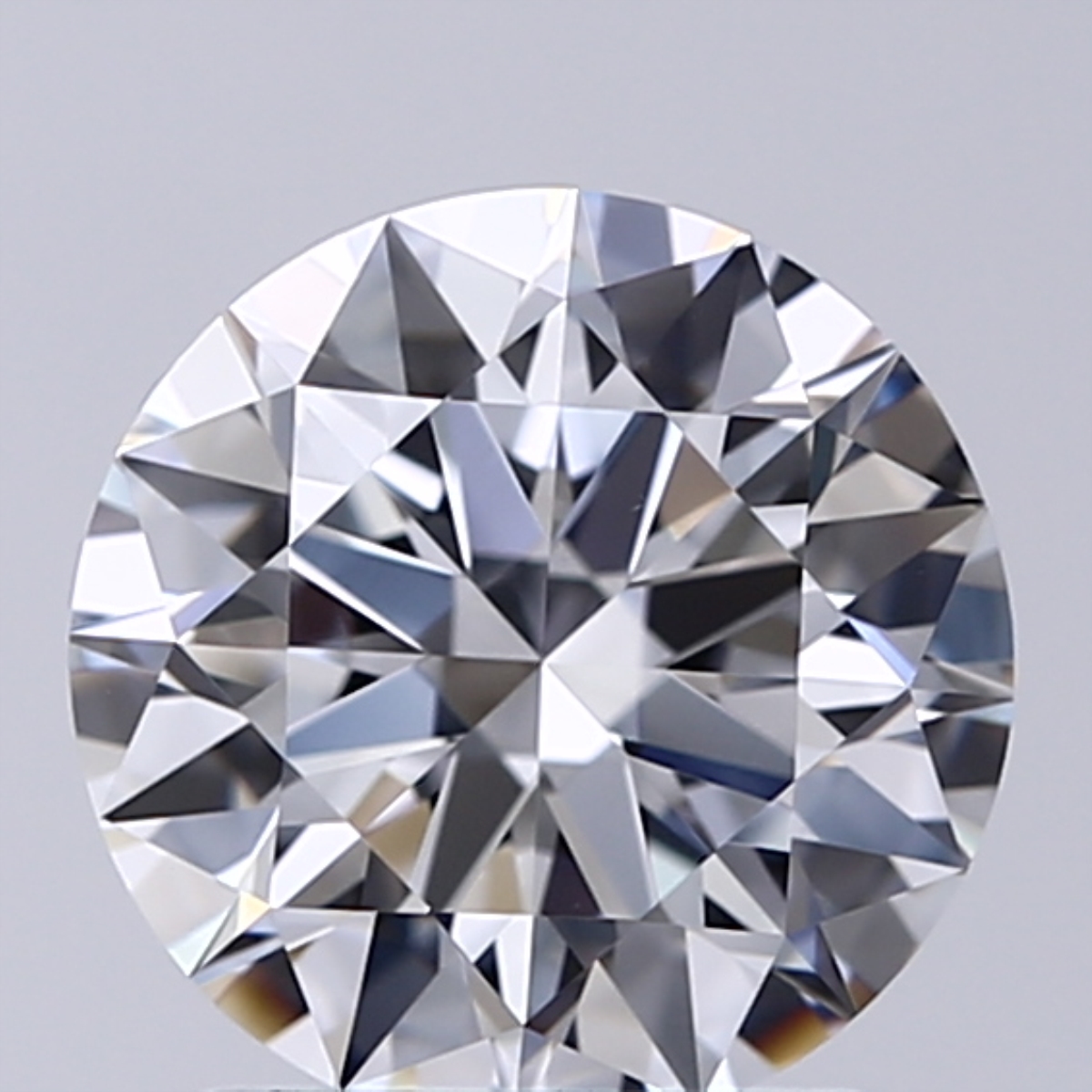 1.53 Carat H-VVS2 Ideal Round Diamond