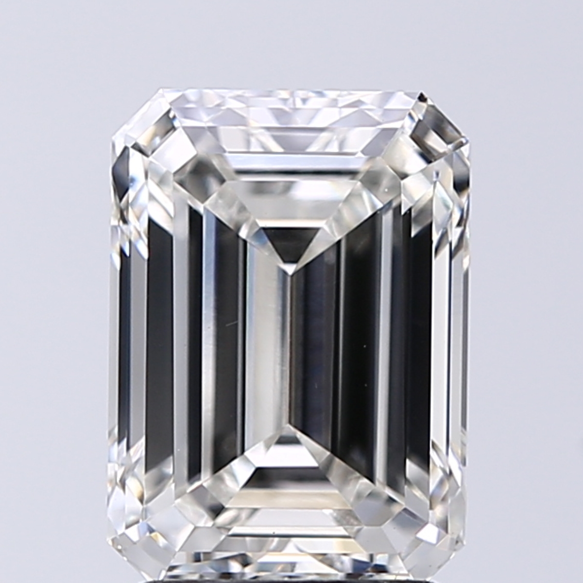 2.50 Carat H-VS1 Ideal Emerald Diamond