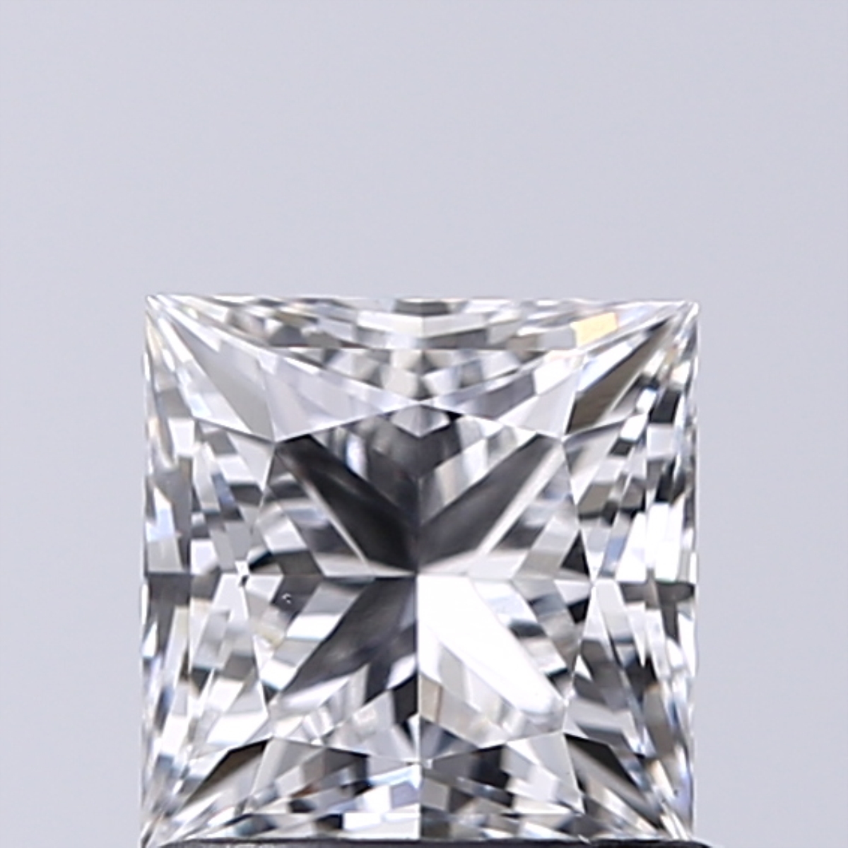 1.01 Carat E-VS2 Ideal Princess Diamond