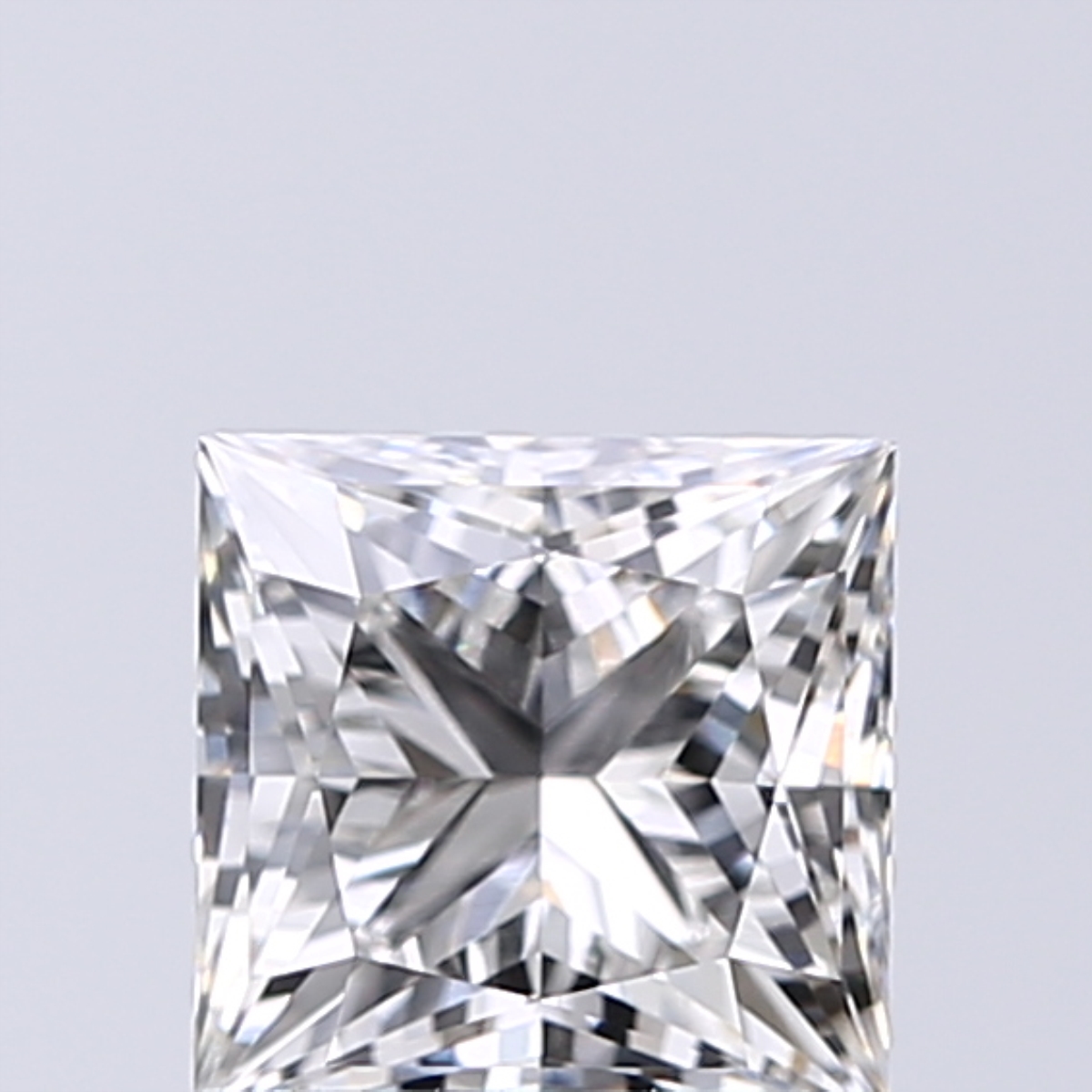 1.02 Carat F-VVS2 Ideal Princess Diamond