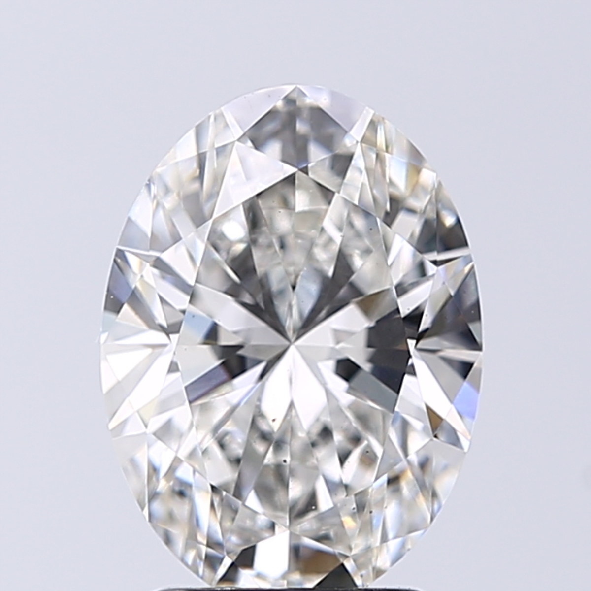 2.50 Carat G-VS2 Ideal Oval Diamond