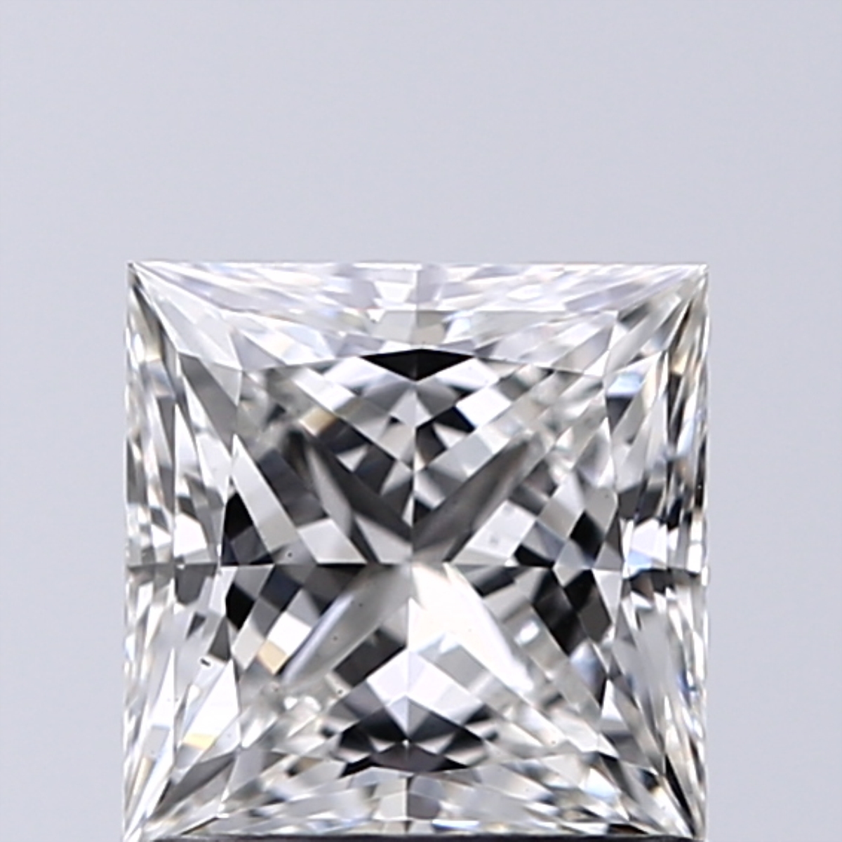 1.01 Carat F-VS2 Ideal Princess Diamond