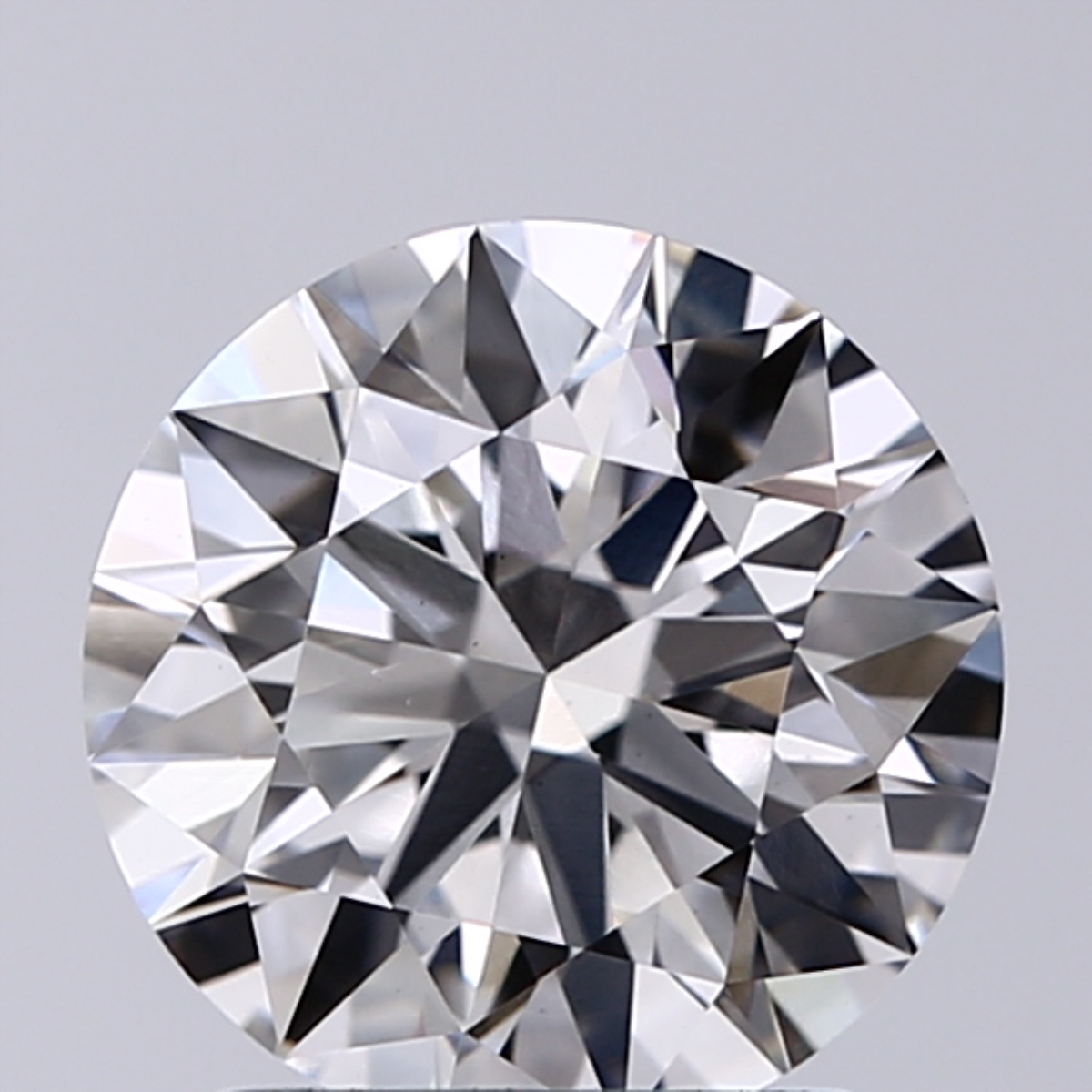 1.55 Carat G-VS2 Ideal Round Diamond