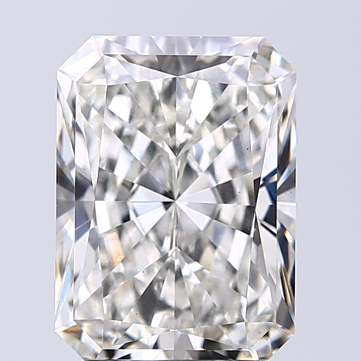 2.51 Carat G-VS2 Ideal Radiant Diamond