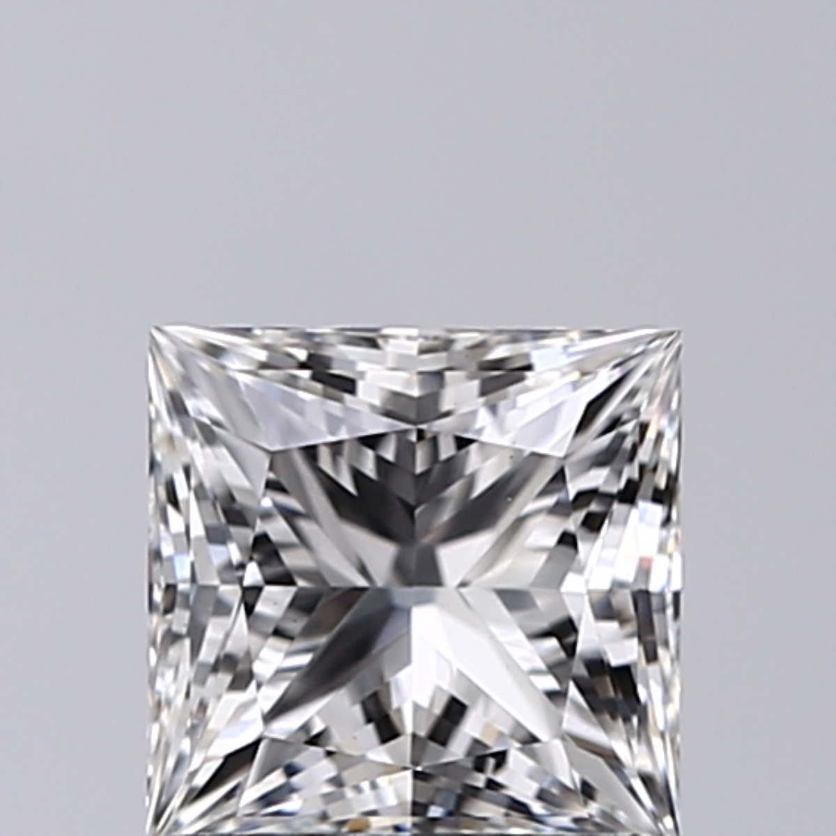 1.01 Carat F-VS1 Ideal Princess Diamond