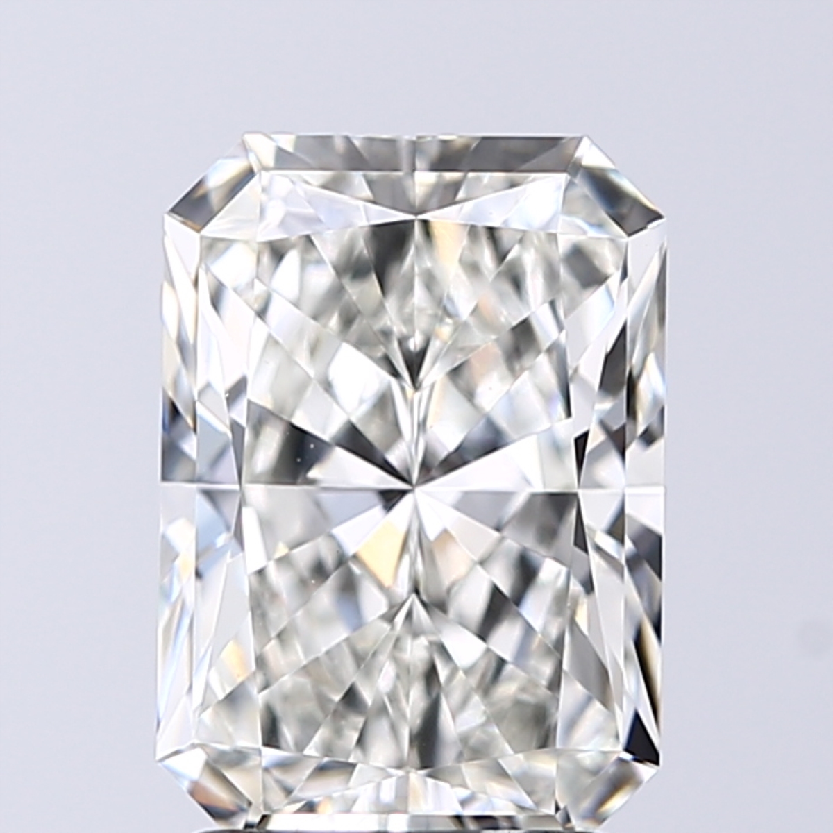 2.21 Carat H-VS1 Ideal Radiant Diamond