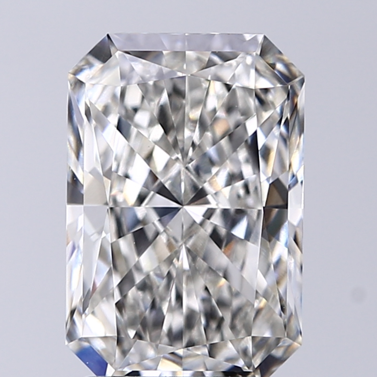 2.80 Carat G-VVS2 Ideal Radiant Diamond