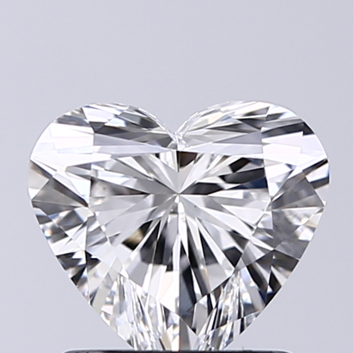 1.06 Carat E-VVS2 Ideal Heart Diamond