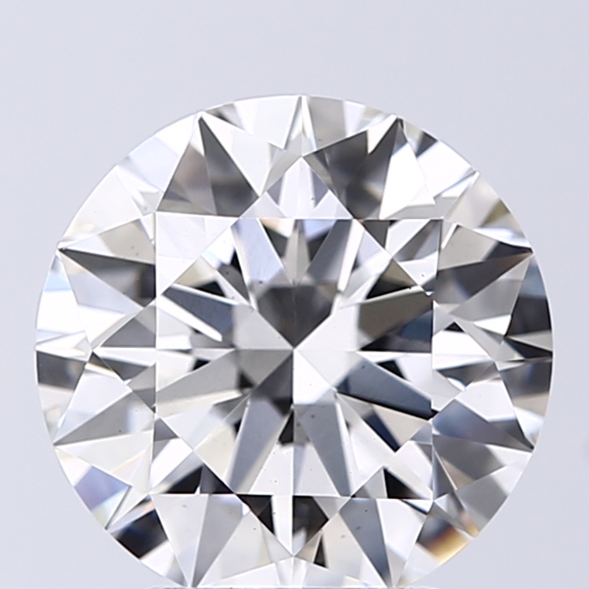 2.90 Carat G-VS2 Excellent Round Diamond