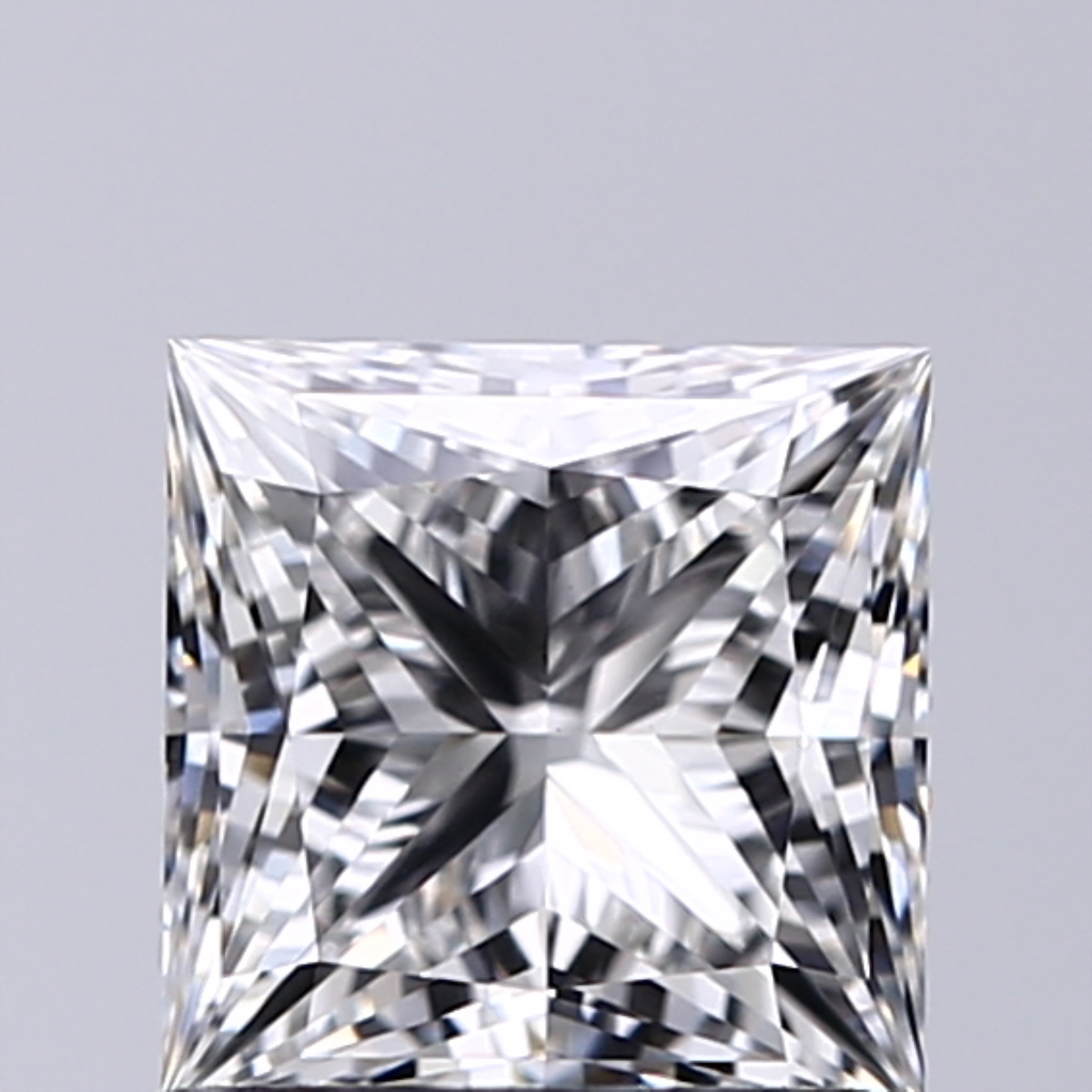 1.01 Carat E-VS1 Ideal Princess Diamond