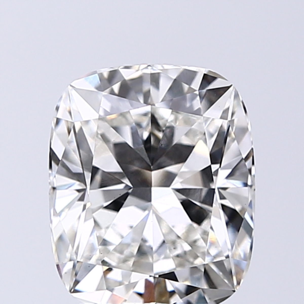 3.02 Carat G-VS2 Ideal Cushion Diamond