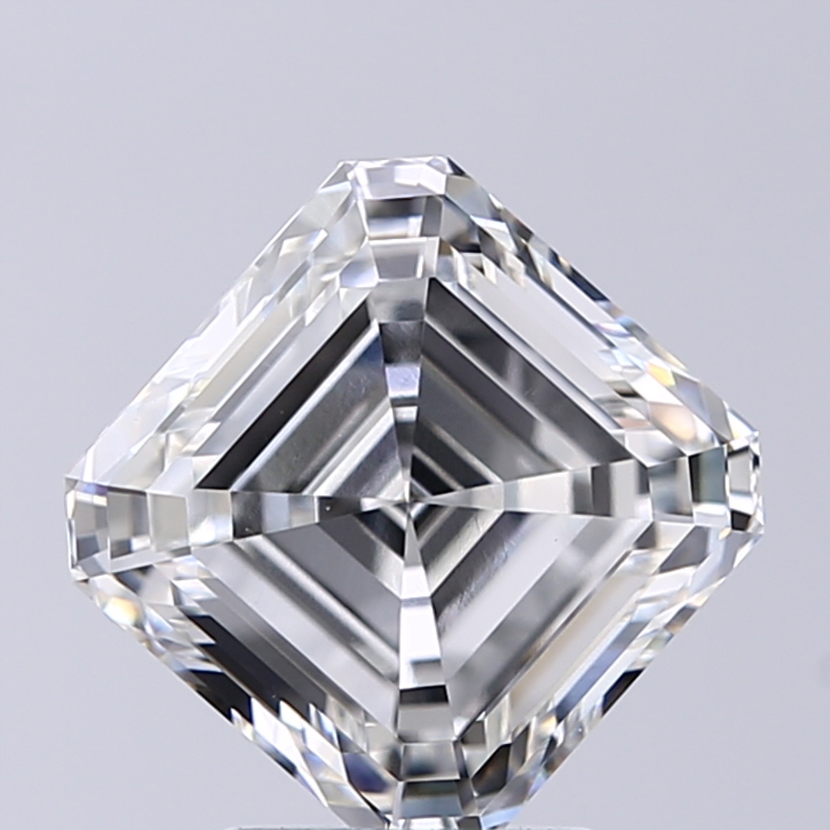 2.97 Carat F-VVS2 Ideal Asscher Diamond