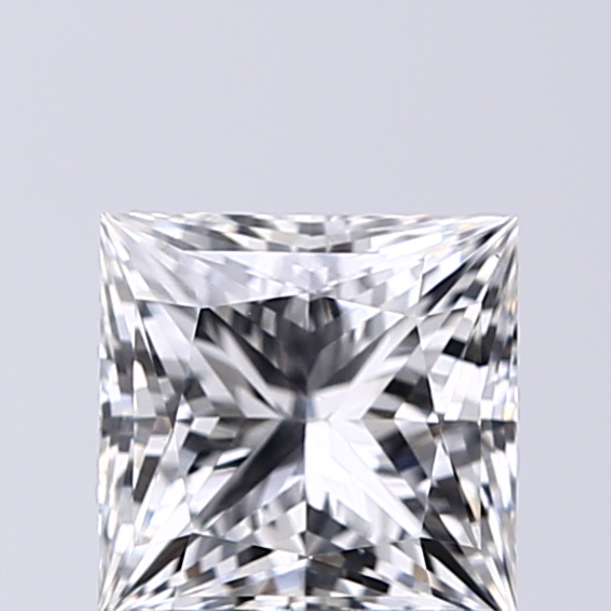 1.00 Carat E-VS1 Ideal Princess Diamond