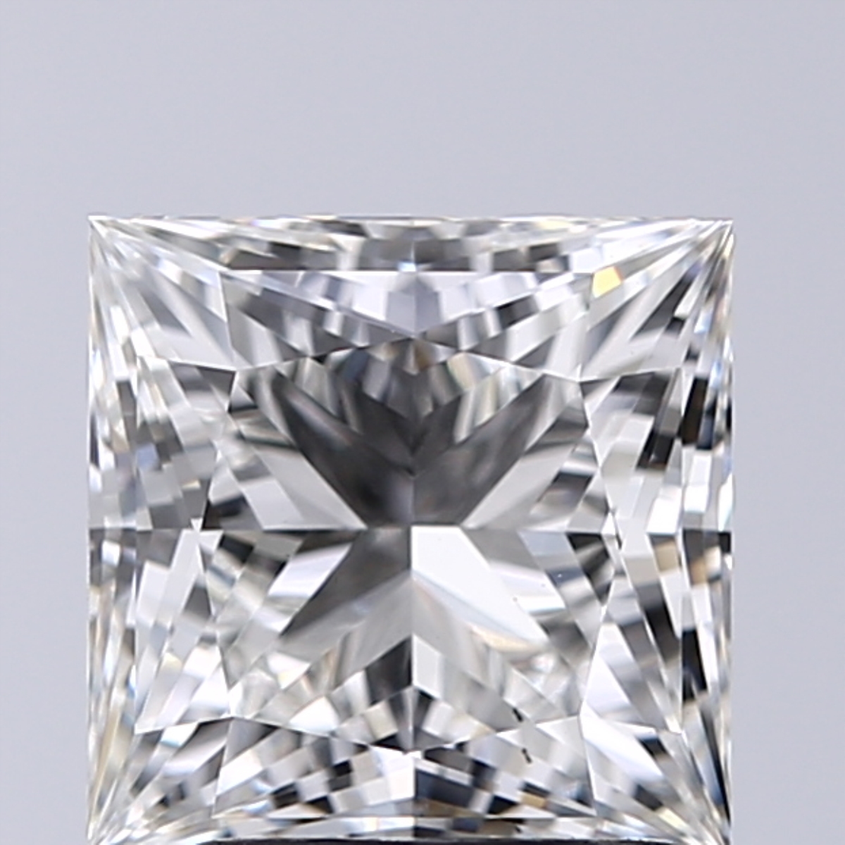 2.02 Carat G-VS2 Ideal Princess Diamond
