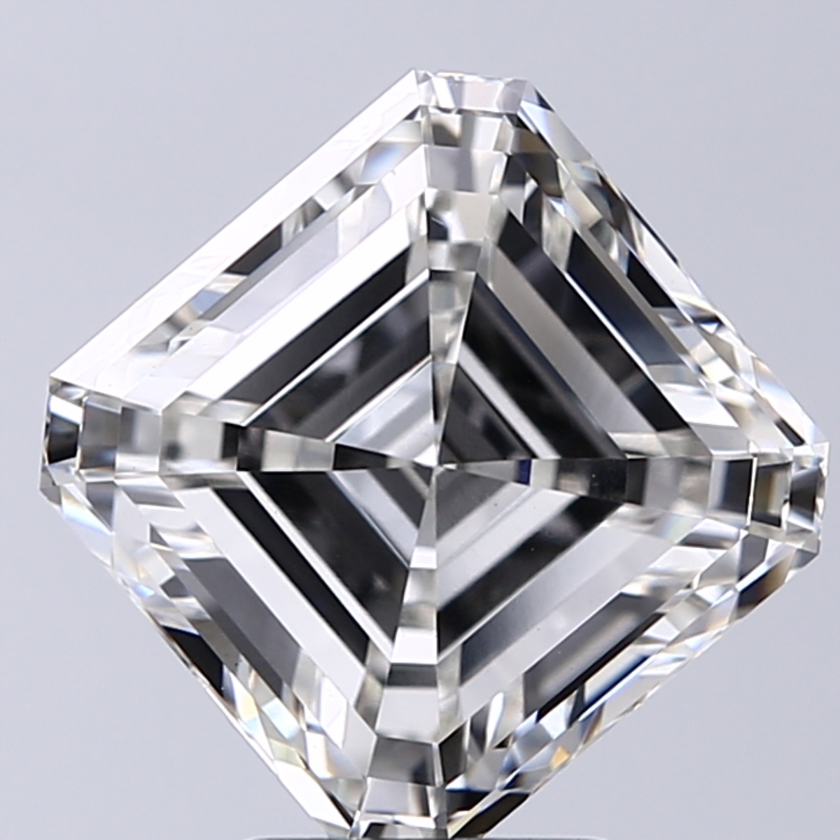 4.70 Carat H-VS1 Ideal Asscher Diamond