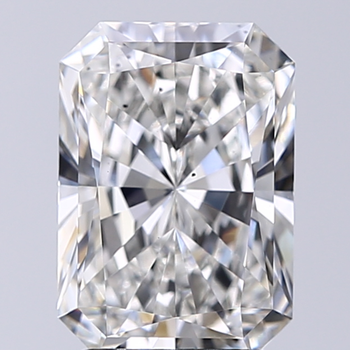 2.52 Carat G-VS2 Ideal Radiant Diamond