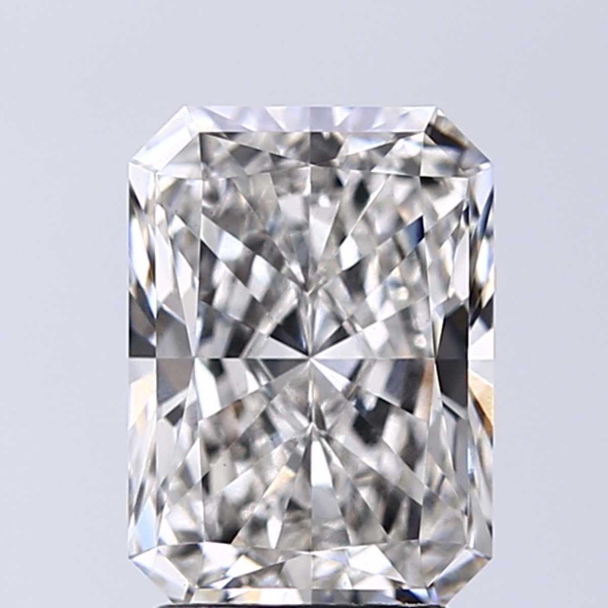 2.50 Carat G-VS1 Ideal Radiant Diamond