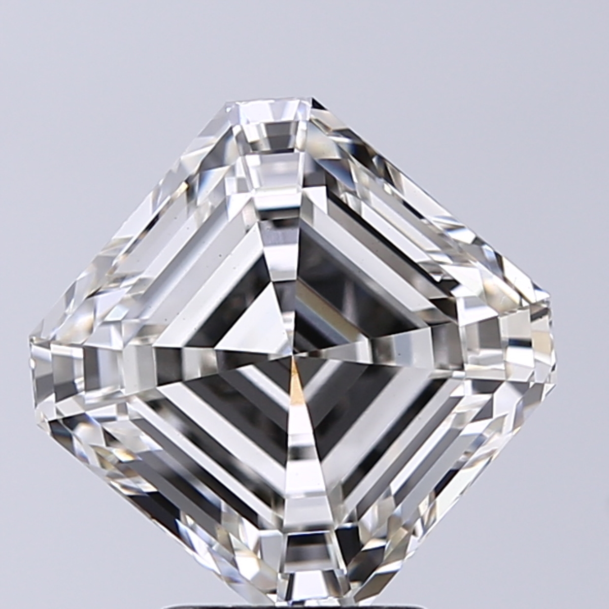 4.23 Carat H-VS1 Ideal Asscher Diamond