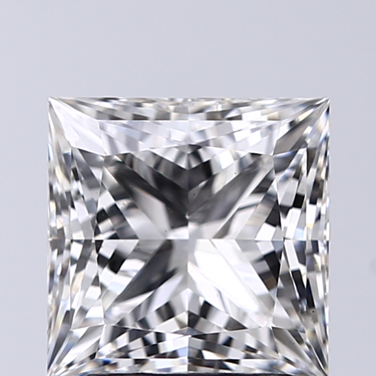 2.06 Carat G-VS2 Ideal Princess Diamond