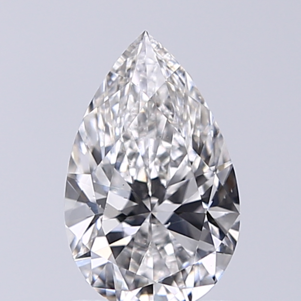 1.00 Carat F-VS2 Ideal Pear Diamond