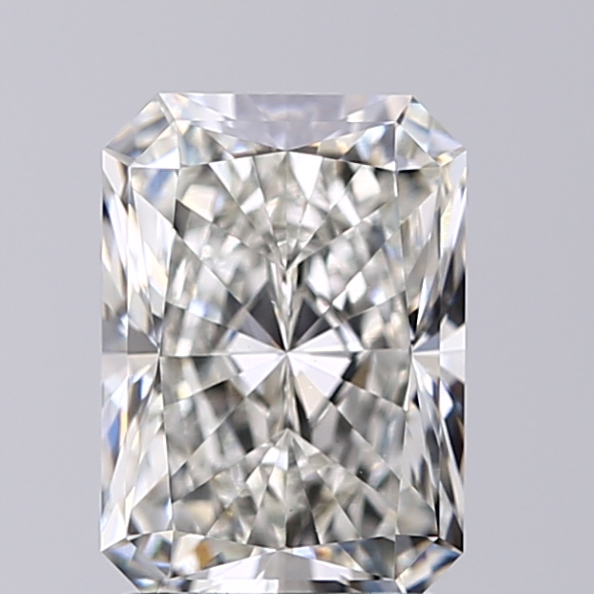 2.01 Carat H-VS1 Ideal Radiant Diamond