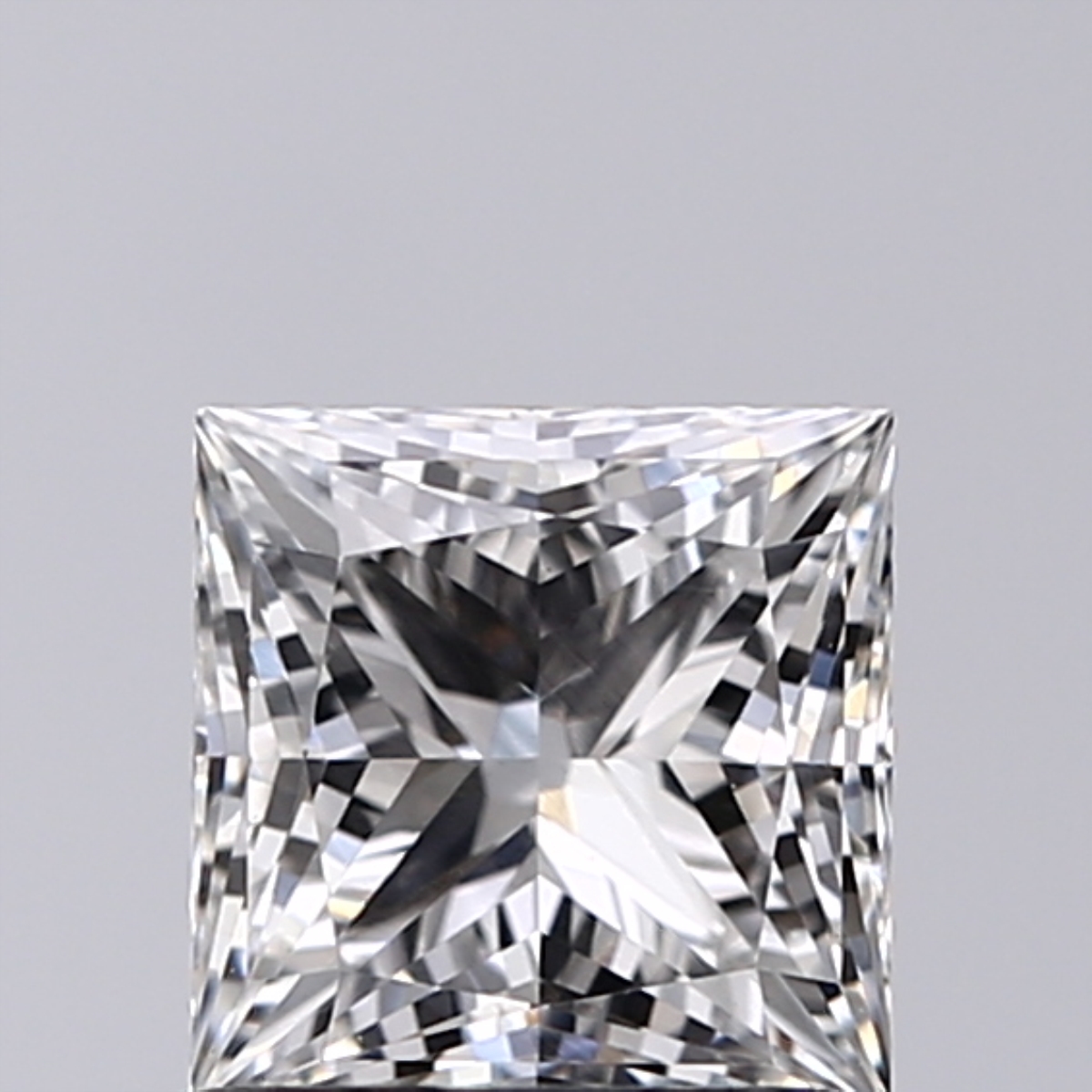 1.02 Carat F-VS1 Ideal Princess Diamond