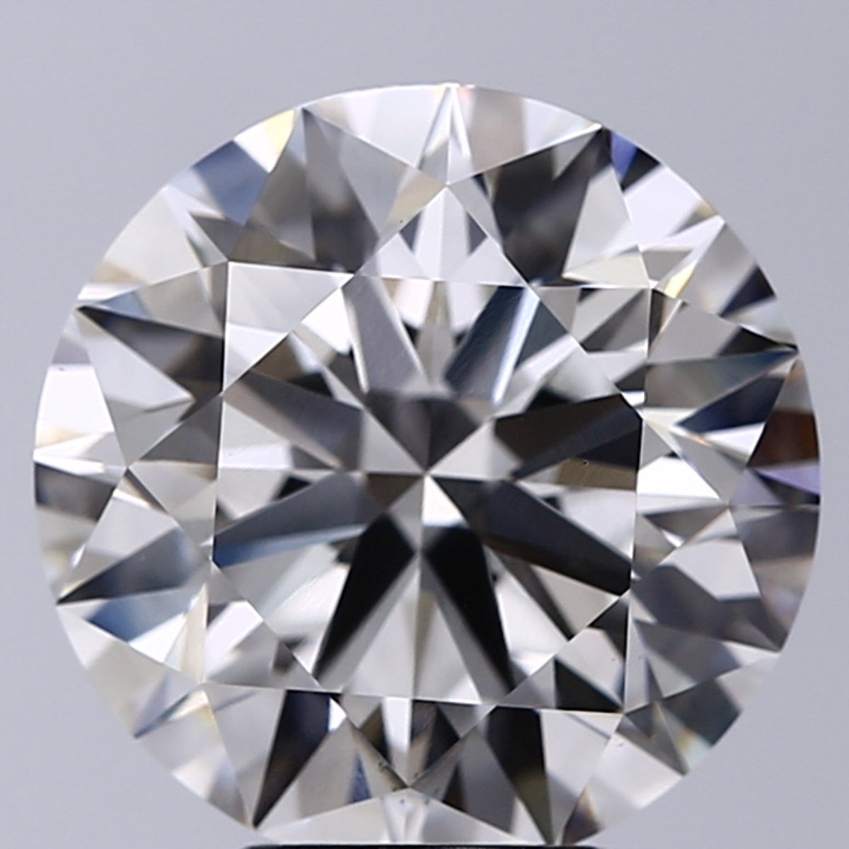 5.78 Carat H-VS1 Ideal Round Diamond