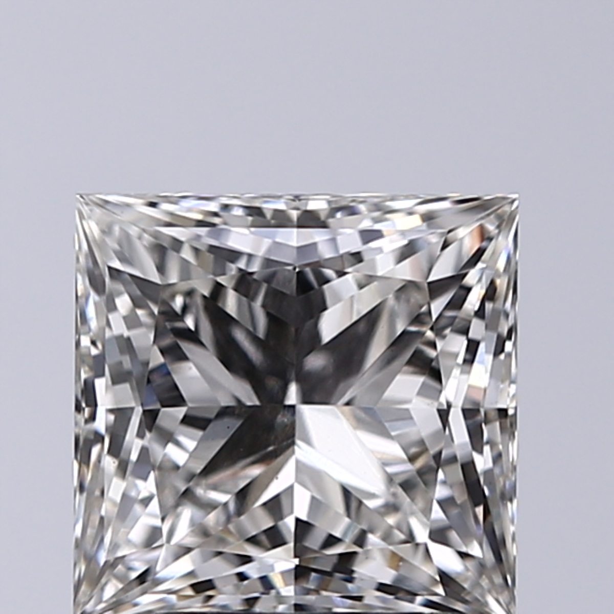 2.02 Carat G-VS1 Ideal Princess Diamond