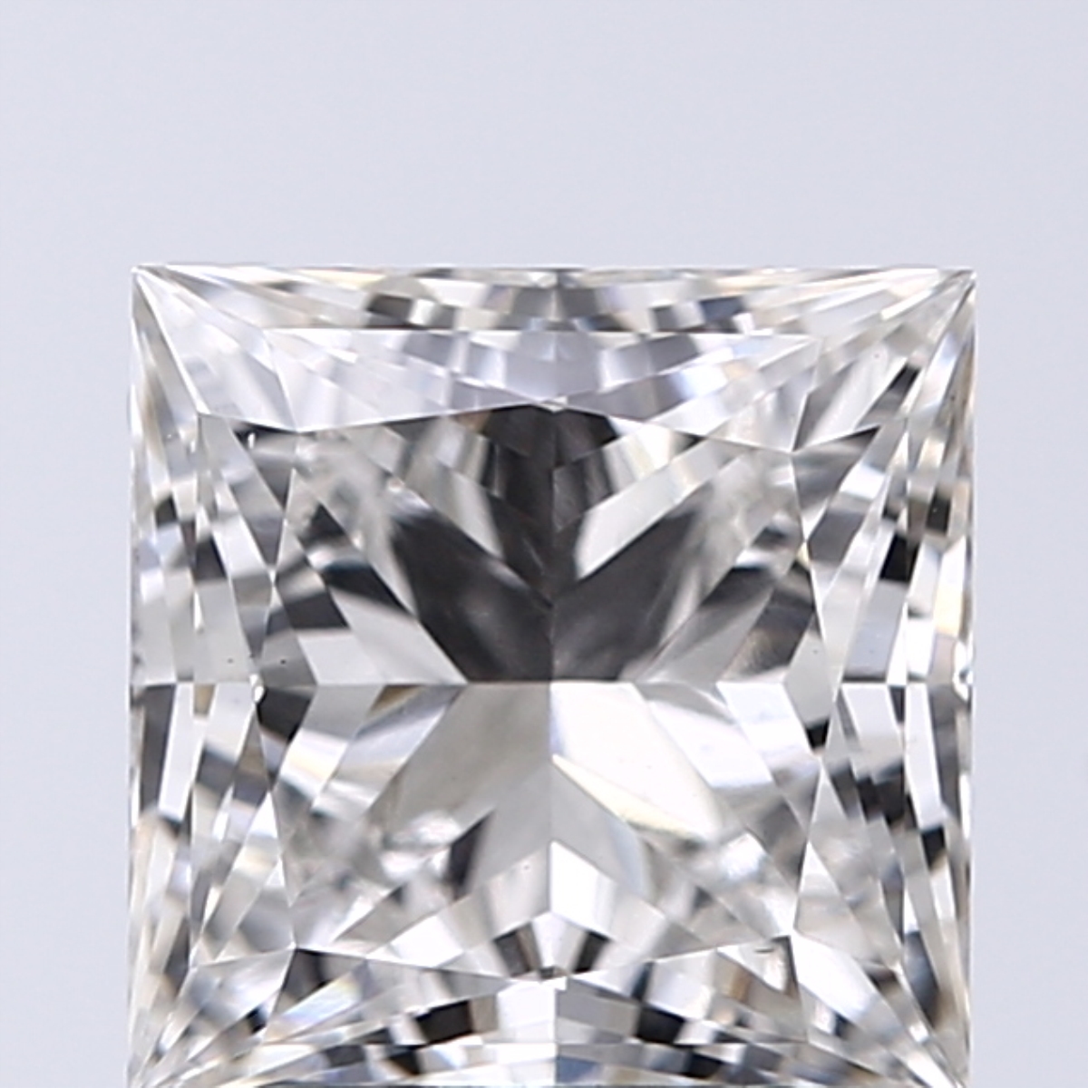 2.01 Carat H-VS1 Ideal Princess Diamond