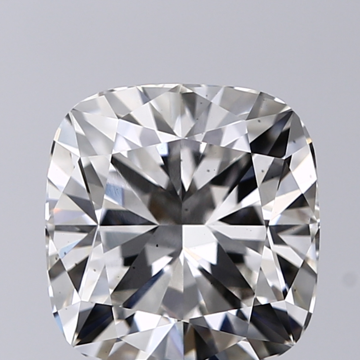 3.14 Carat G-VS2 Ideal Cushion Diamond