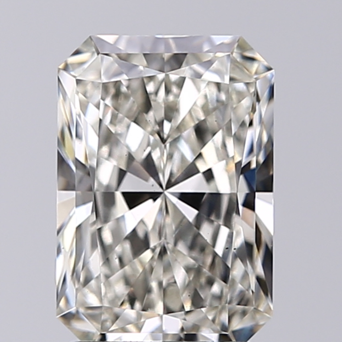 2.07 Carat H-VS1 Ideal Radiant Diamond