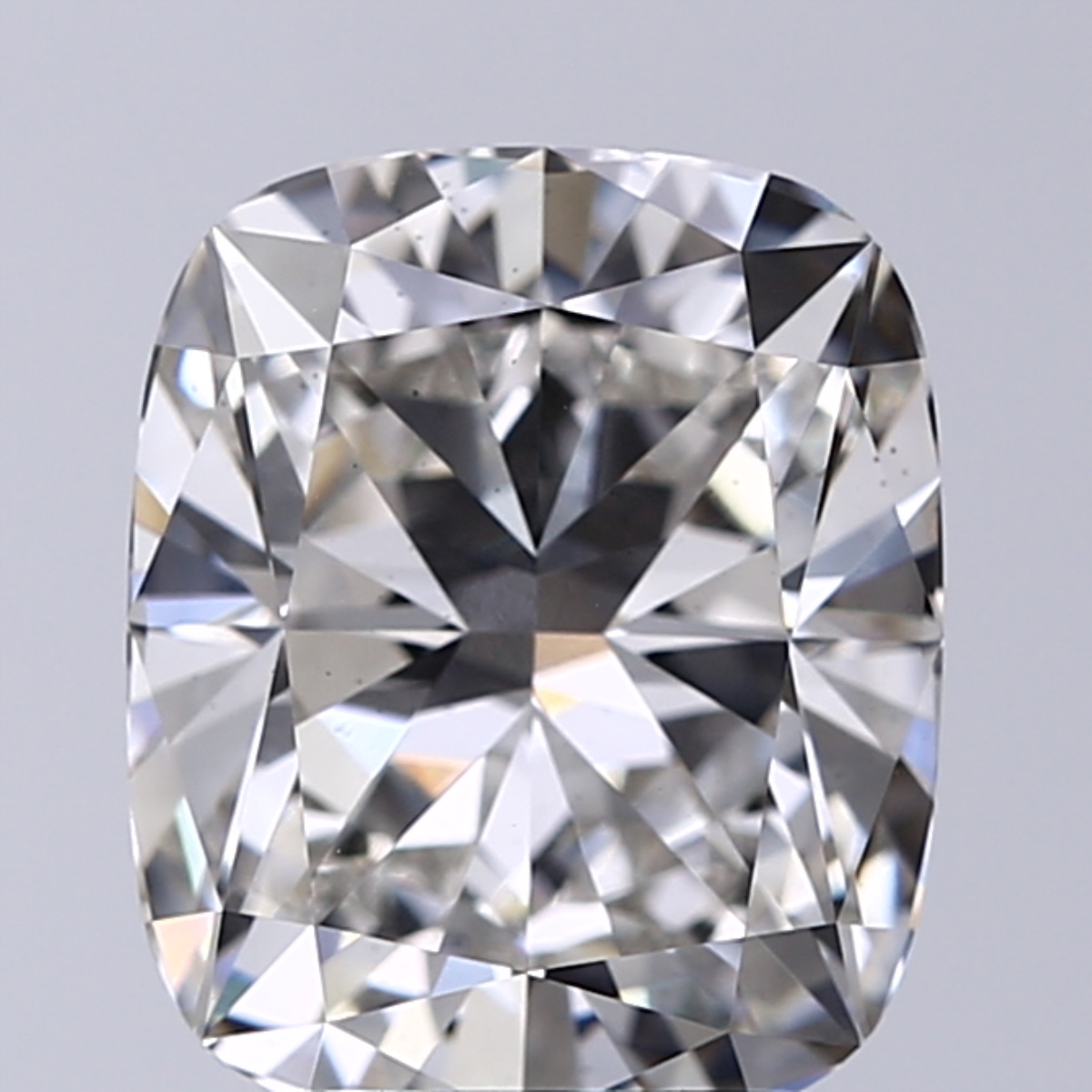 3.03 Carat G-VS2 Ideal Cushion Diamond