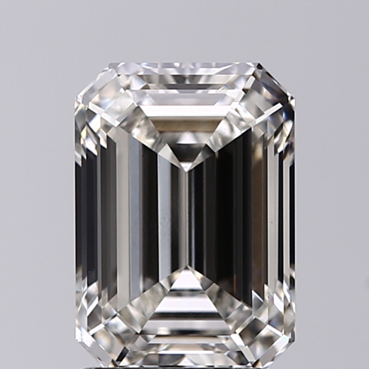 2.10 Carat H-VS1 Ideal Emerald Diamond