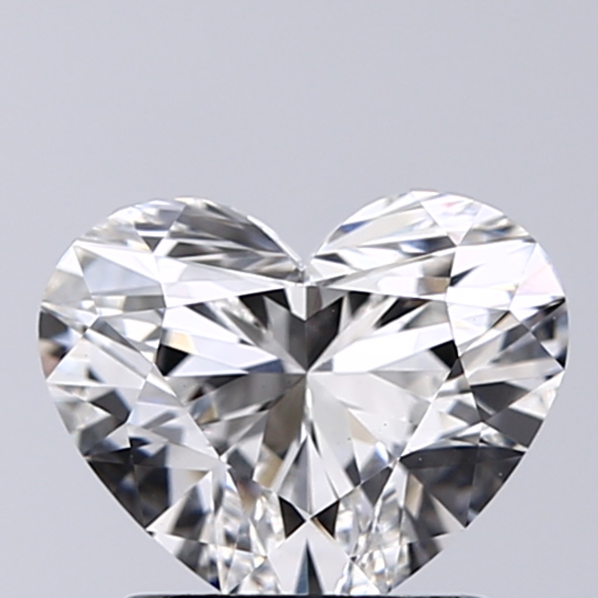 1.28 Carat F-VS1 Ideal Heart Diamond