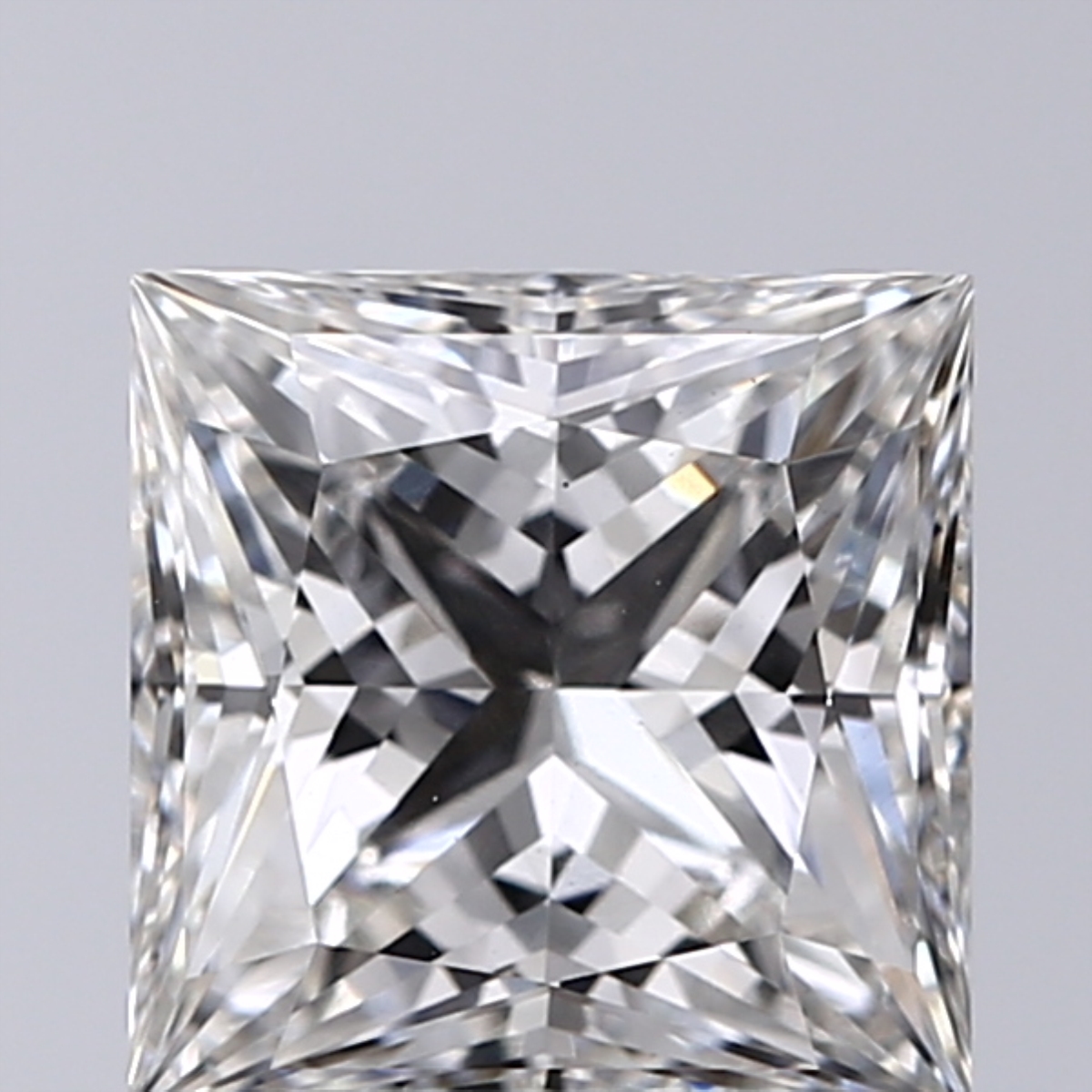 2.06 Carat H-VS1 Ideal Princess Diamond