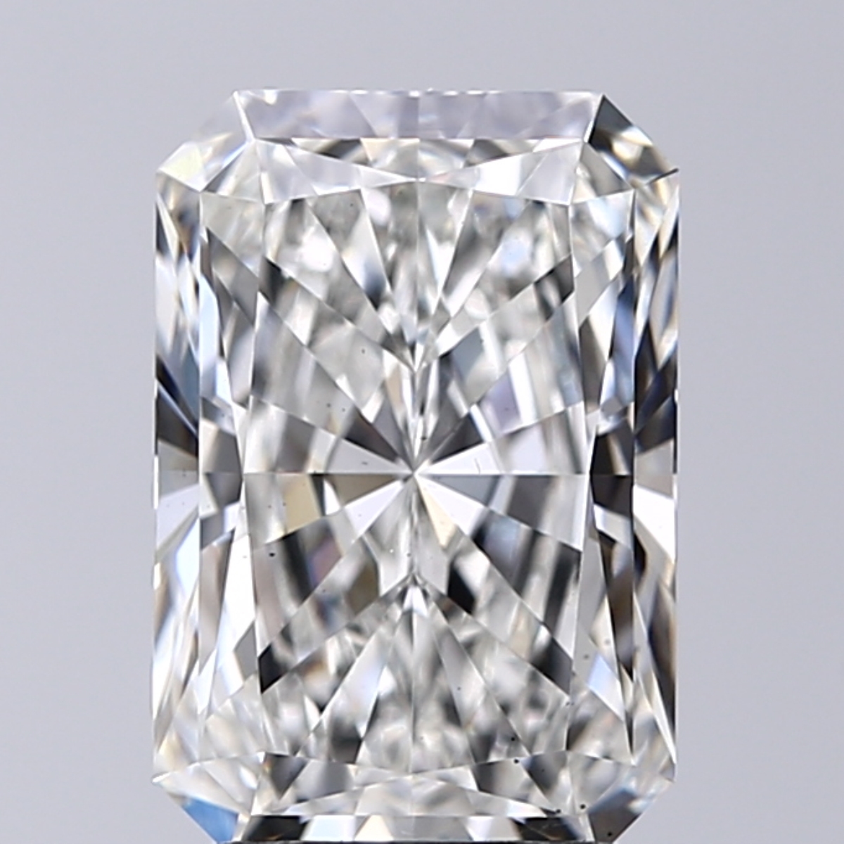 2.60 Carat G-VS2 Ideal Radiant Diamond