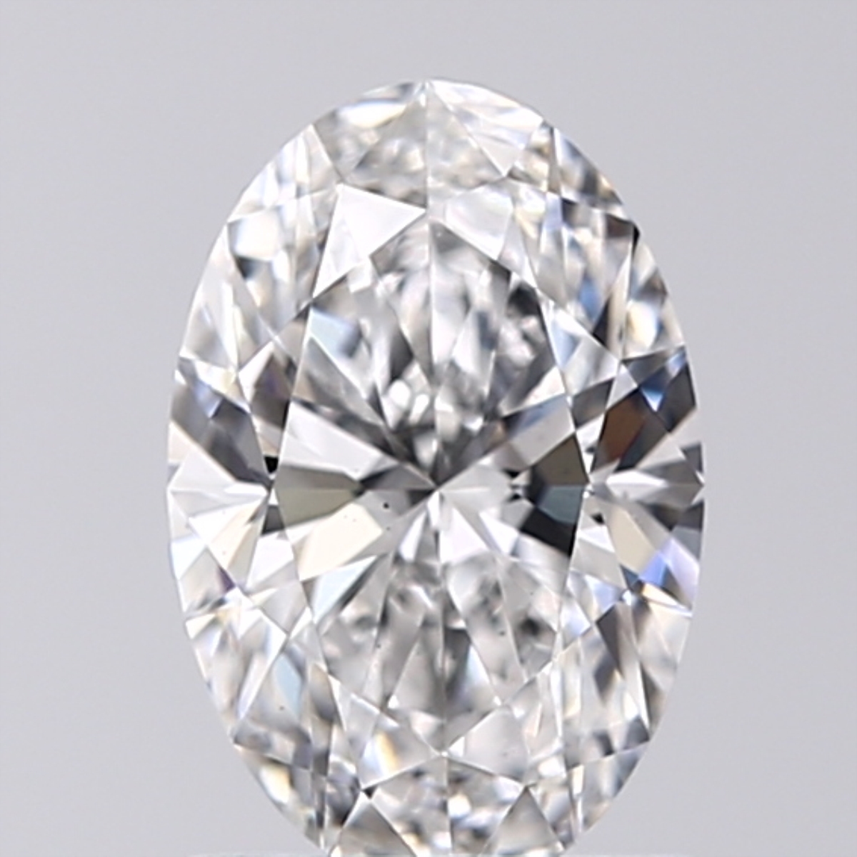 1.02 Carat F-VS2 Ideal Oval Diamond