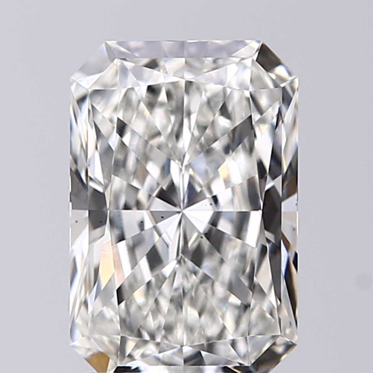 2.05 Carat G-VS2 Ideal Radiant Diamond