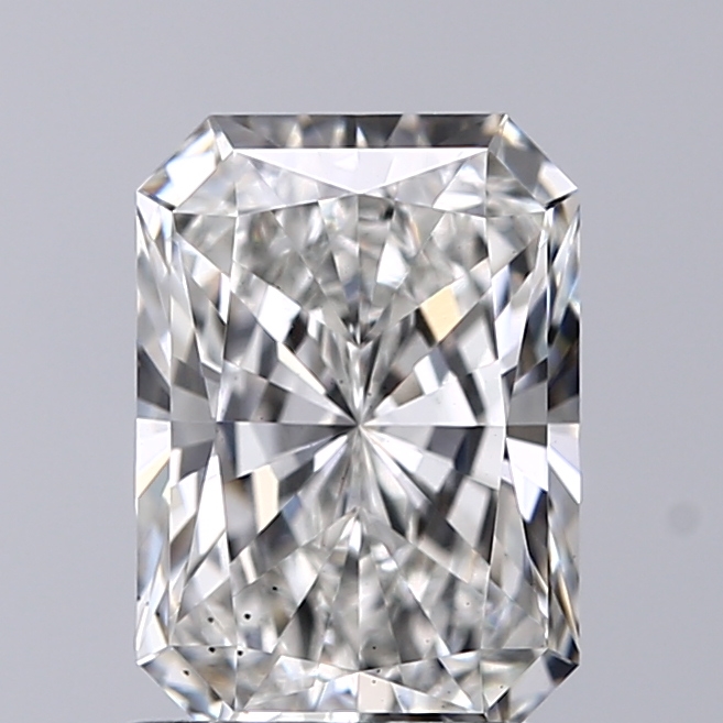 1.51 Carat G-VS2 Ideal Radiant Diamond