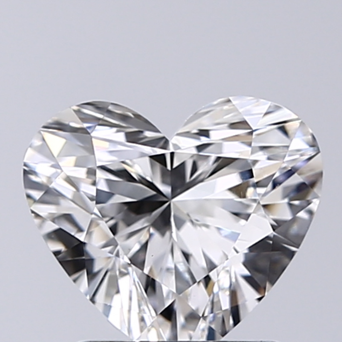 1.33 Carat E-VS1 Ideal Heart Diamond
