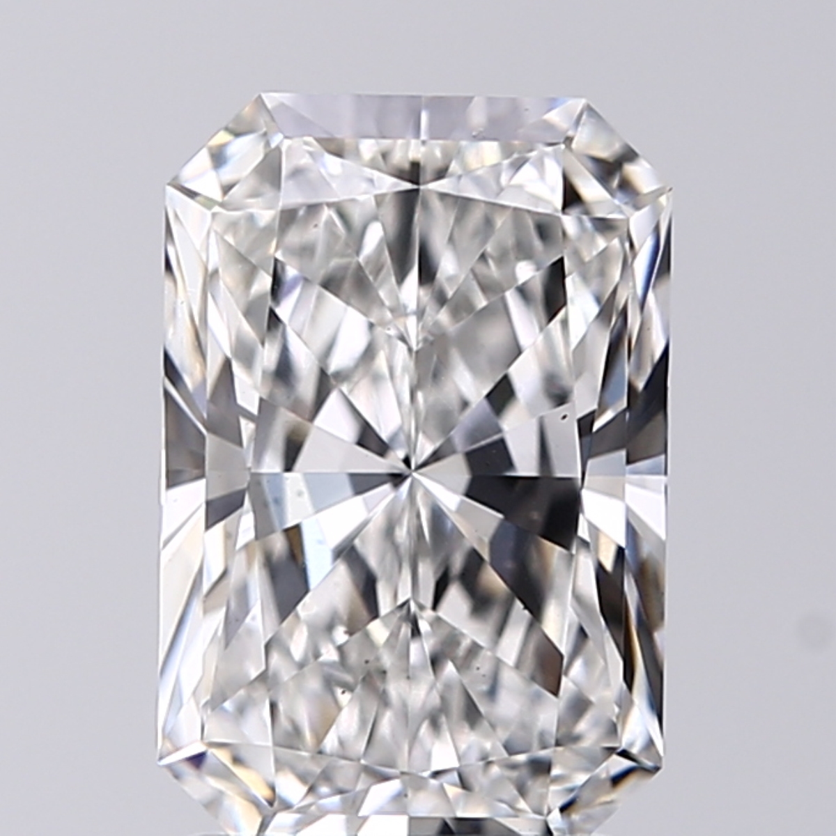 2.03 Carat G-VS2 Ideal Radiant Diamond