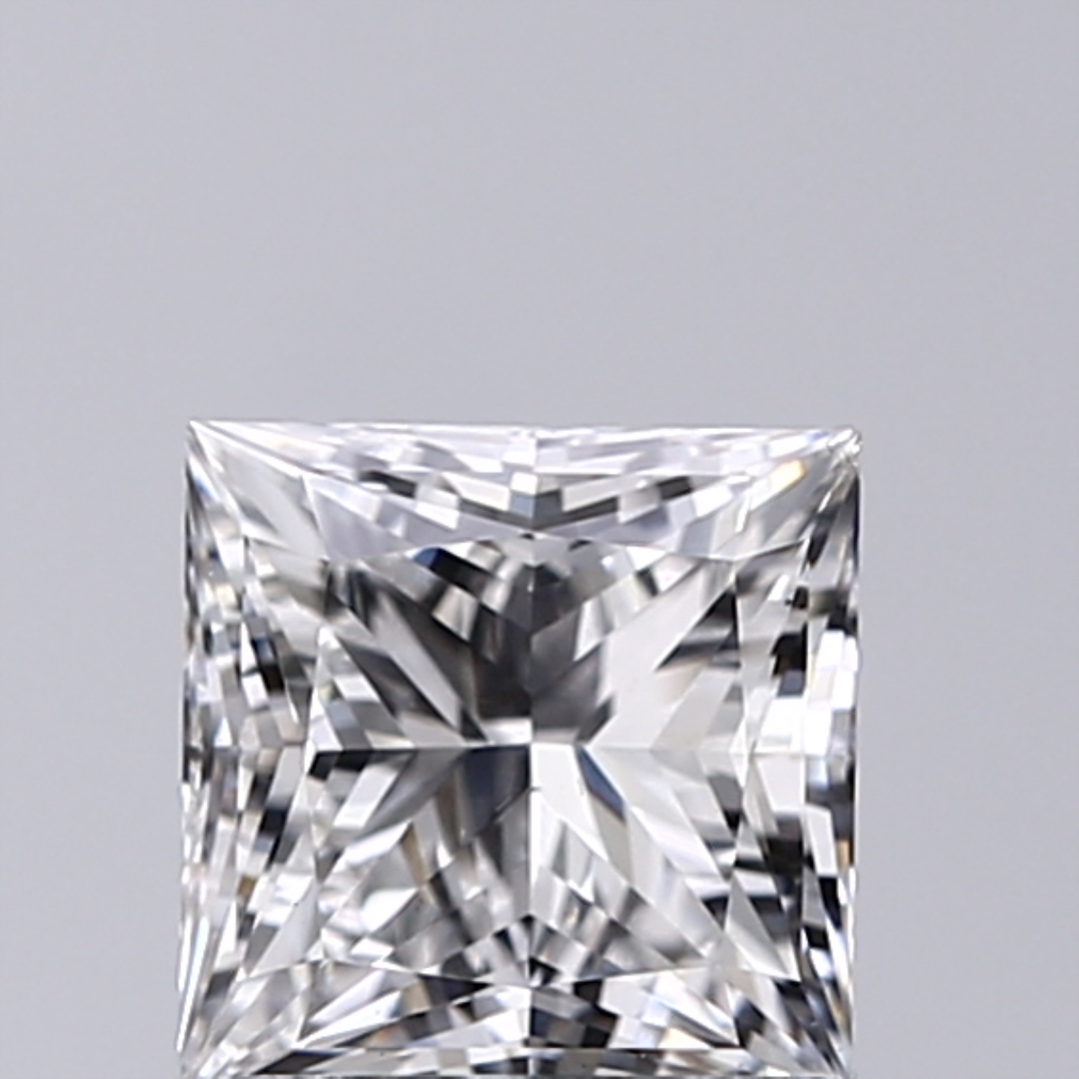 1.00 Carat E-VS2 Ideal Princess Diamond