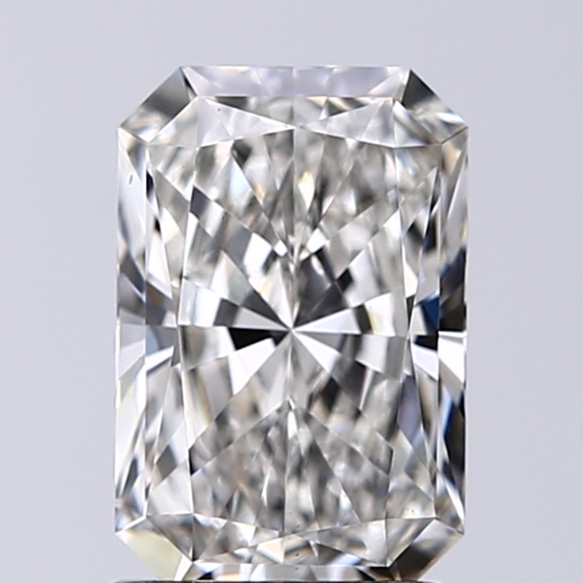 1.50 Carat G-VS1 Ideal Radiant Diamond