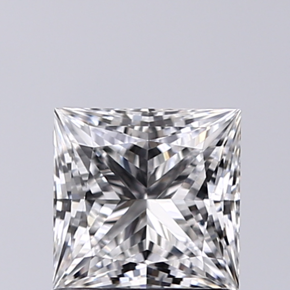 1.01 Carat E-VS1 Ideal Princess Diamond