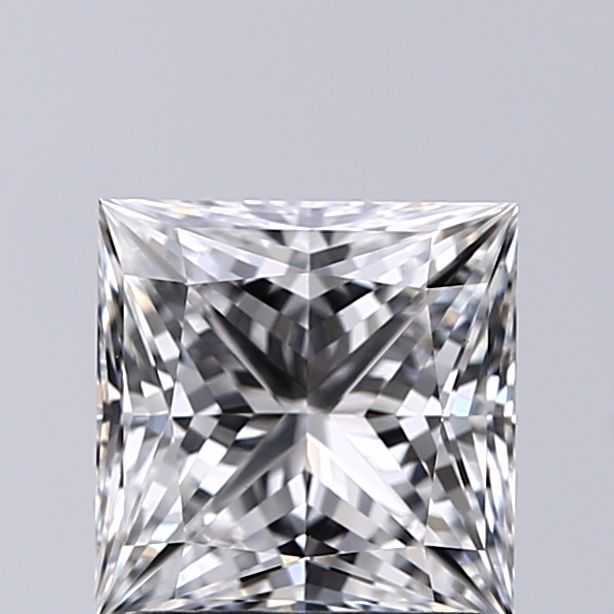 1.22 Carat F-VS1 Ideal Princess Diamond