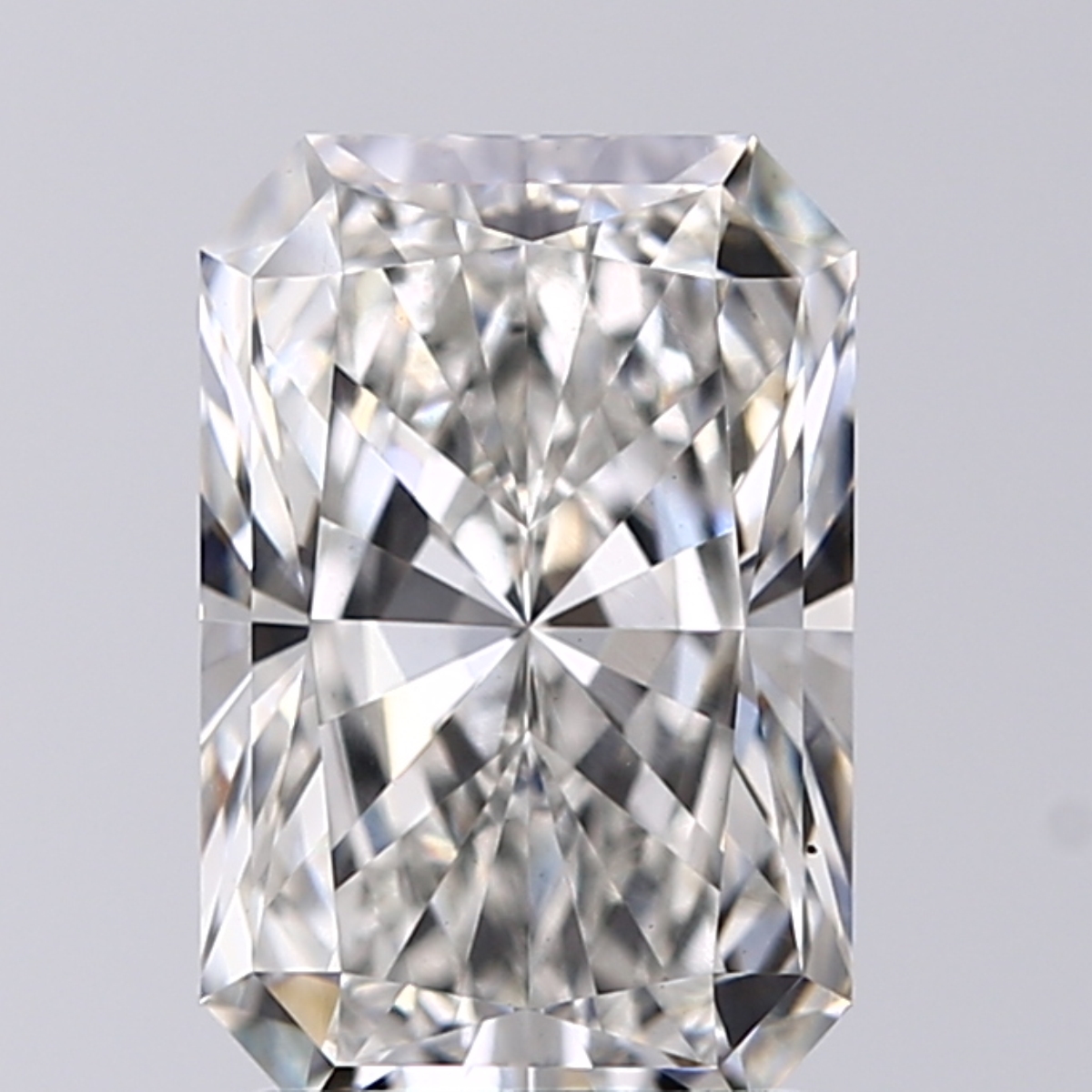 2.02 Carat G-VS2 Ideal Radiant Diamond