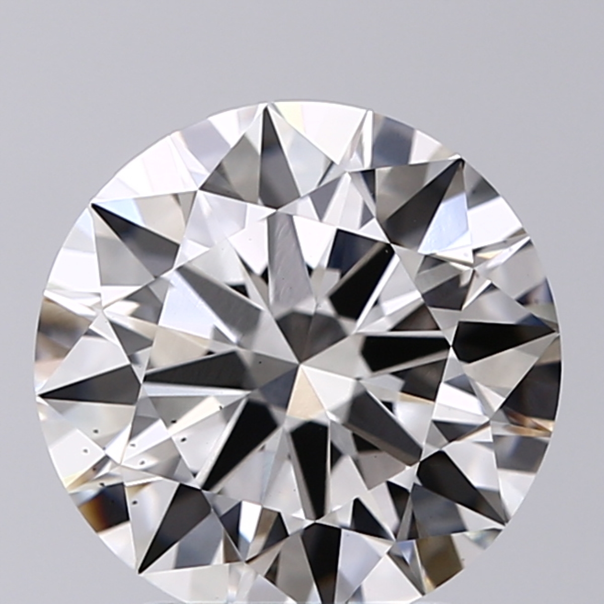2.50 Carat G-VS2 Ideal Round Diamond